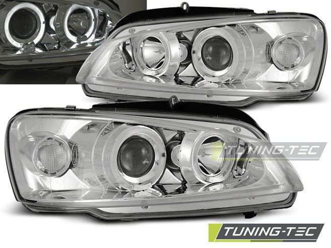 Faruri Angel Eyes pentru PEUGEOT 106 08.96-03 Tuning-Tec - LPPE01