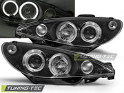 Faruri Angel Eyes pentru PEUGEOT 206 10.98-02 Tuning-Tec - LPPE02