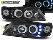 Faruri Angel Eyes pentru PEUGEOT 306 05.97-03.01 Tuning-Tec - LPPE17