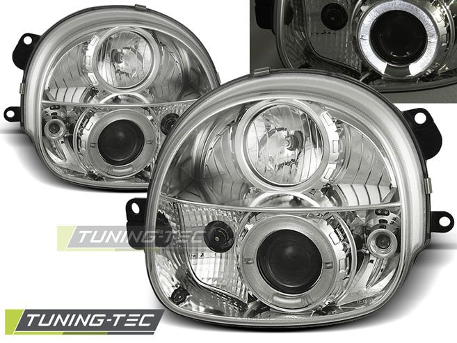 Faruri Angel Eyes pentru RENAULT TWINGO 03.93-09.98 Tuning-Tec - LPRE03