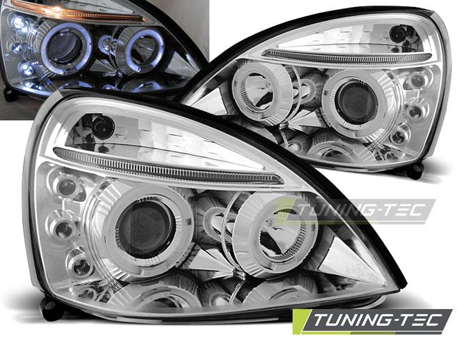 Faruri Angel Eyes pentru Renault Clio II Tuning-Tec - LPRE13