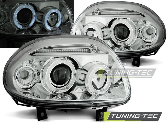Faruri Angel Eyes pentru Renault Clio II Tuning-Tec - LPRE21