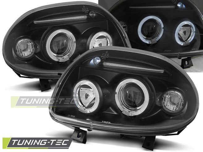 Faruri Angel Eyes pentru Renault Clio II Tuning-Tec - LPRE22