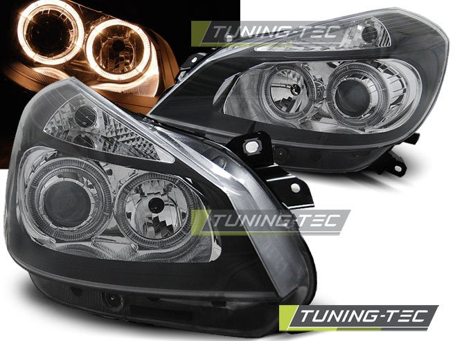 Faruri Angel Eyes pentru RENAULT CLIO 3 05-09 Tuning-Tec - LPRE30