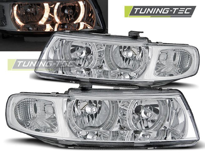 Faruri Angel Eyes pentru Seat Leon, Toledo 04.1999-08.2004 Tuning-Tec - LPSE05