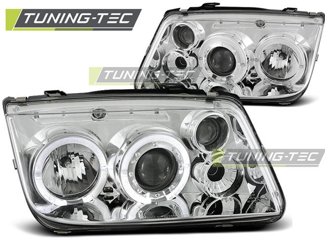 Faruri VW Bora cu Angel Eyes Tuning-Tec - LPVW14