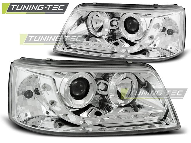 Faruri Daylight Chrome pentru VW T5 04.03-08.09 Tuning-Tec - LPVW23