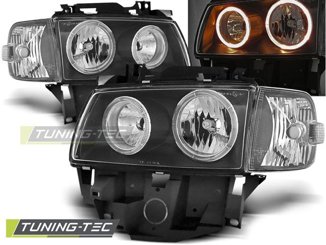 Faruri Angel Eyes pentru VW Transporter IV 08.1996-03.2003 Tuning-Tec - LPVW28