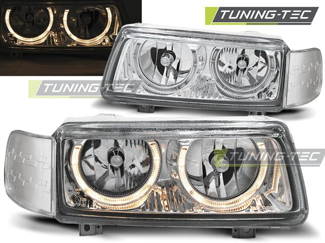 Faruri Angel Eyes pentru Volkswagen Passat B4 11.93-05.97 Tuning-Tec - LPVW40