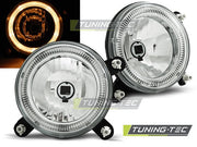 Faruri Angel Eyes pentru Volkswagen Golf I /GOLF II Tuning-Tec - LPVW72