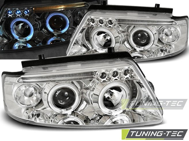 Faruri Angel Eyes pentru VW Passat 3B Tuning-Tec - LPVW77