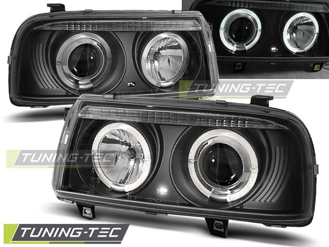 Faruri Angel Eyes pentru VW VENTO 01. 92-08. 98 Tuning-Tec - LPVW88