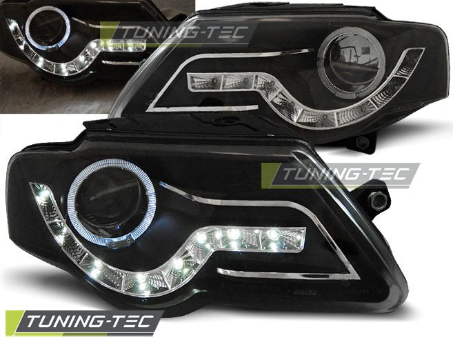 Faruri Daylight cu lupa pentru VW Passat 3C Tuning-Tec - LPVWF7