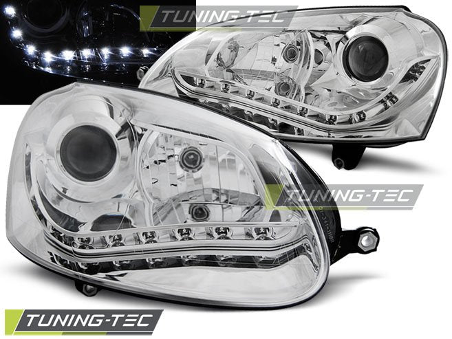 Faruri pentru VOLKSWAGEN GOLF V 2003-2008 Tuning-Tec - LPVWG4