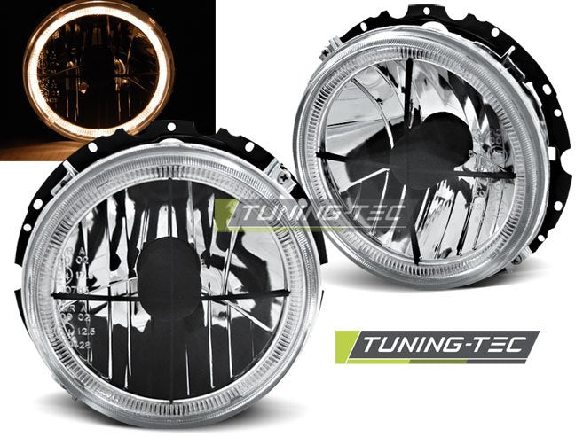 Faruri Angel Eyes pentru Volkswagen Golf I Tuning-Tec - LPVWH3