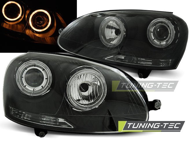Faruri Angel Eyes pentru Volkswagen Golf V Tuning-Tec - LPVWH7