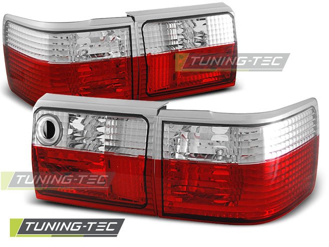 Stopuri rosu-alb pentru Audi 80 B3 si B4 Avant Tuning-Tec - LTAU19