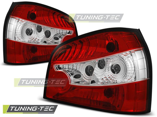 Stopuri rosu-alb pentru Audi A3 8L Tuning-Tec - LTAU23