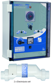 Electrolizor de sare LIMPIDO PRO 320 pentru piscine cu volum 160mc - 320mc