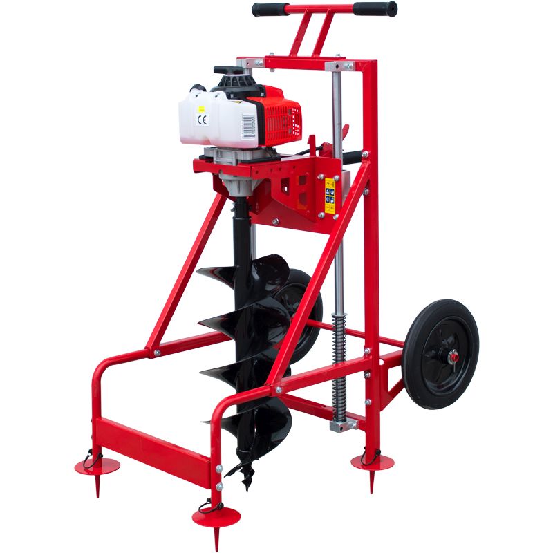 Cumpara Motoburghiu de pamant cu cadru Rotakt MTBG680/884 + burghiu 250mm de la Mesterul Minune