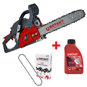 Motoferăstrău ROTAKT MTF4110S, 1.9 CP, 350 mm + Lant 26.5 dinti+ 1 buc ulei amestec 0.600 ml