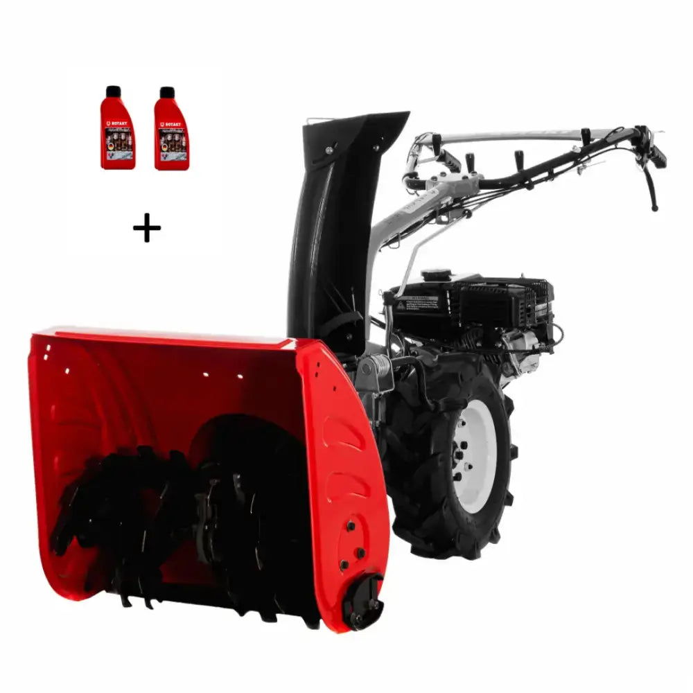 Cumpara Motocultor Rotakt MF360 6.5 CP, benzină + Freză de zăpadă ST360 + 2 x Ulei Rotakt SAE 15W-40 de la Mesterul Minune