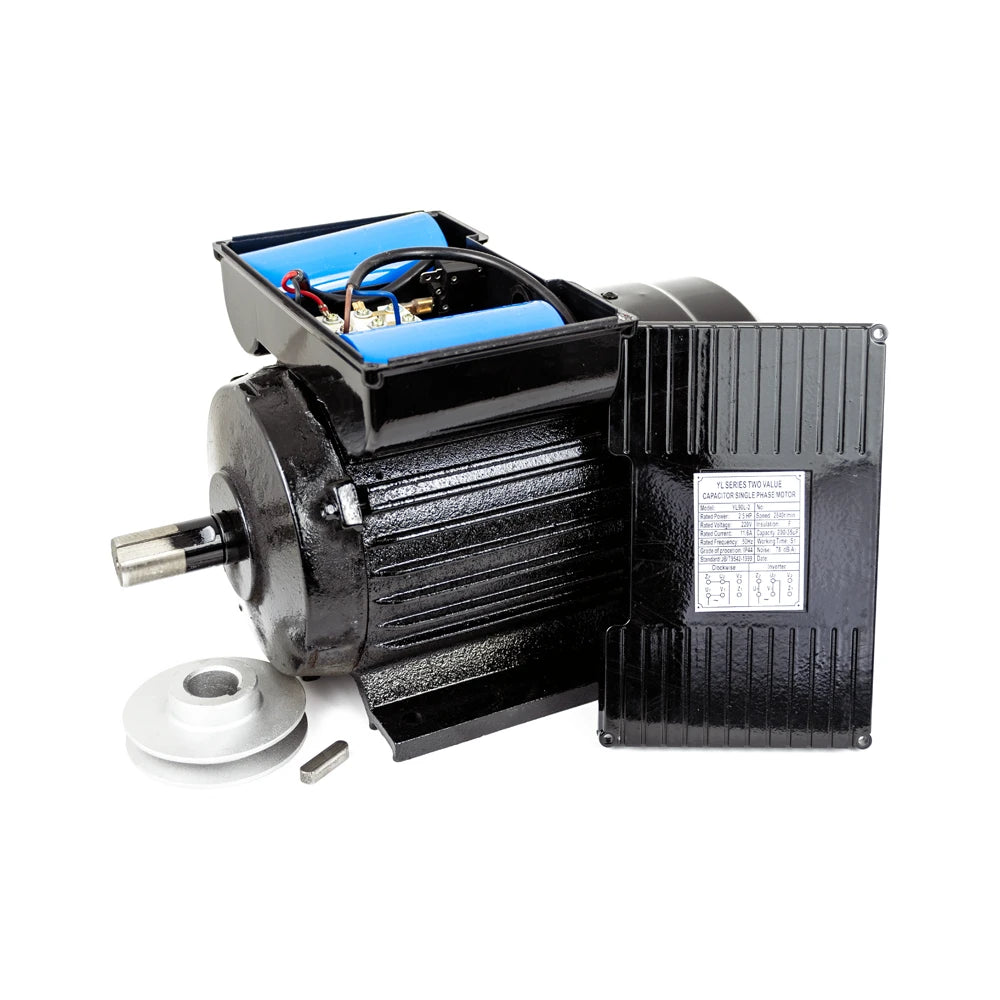 Cumpara Motor Electric Monofazic Rotakt 1,8 kW (2,5 CP) cu Bobinaj de Cupru, Protecție IP44 și Fulie de la Mesterul Minune