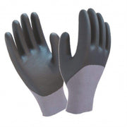 Mănuși N2403 din Nylon, Cu protectie de nitril, Marime S9