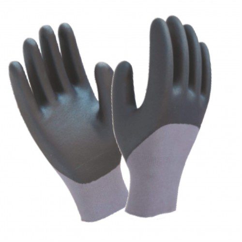 Cumpara Mănuși N2403 din Nylon, Cu protectie de nitril, Marime S10 de la Mesterul Minune