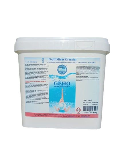 pH Minus granule 15kg GEHO