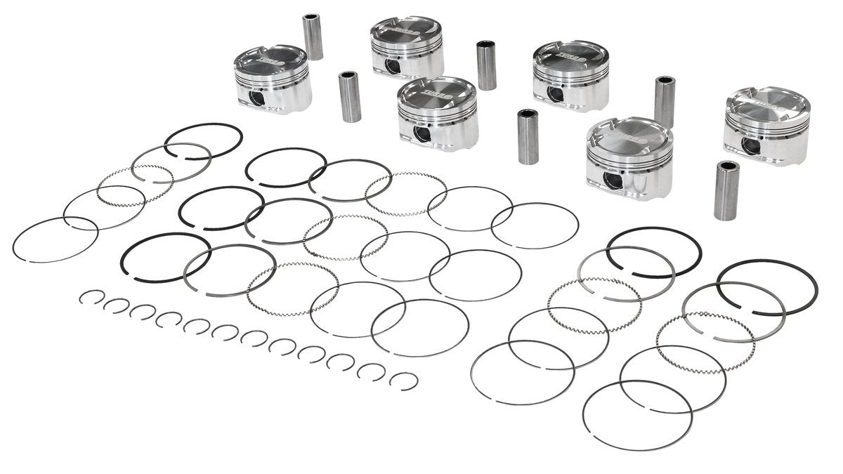 Pistoane forjate TurboWorks pentru Toyota Supra 2JZ-GTE, 86.5 mm, raport compresie 8.5:1 - KT-IN-002