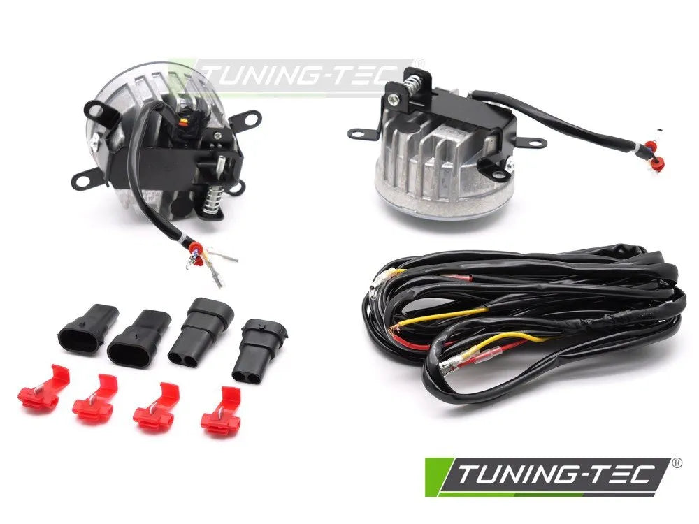 Proiectoare de ceata LED cu DRL pentru FORD / OPEL / RENAULT / ... - HAFO02