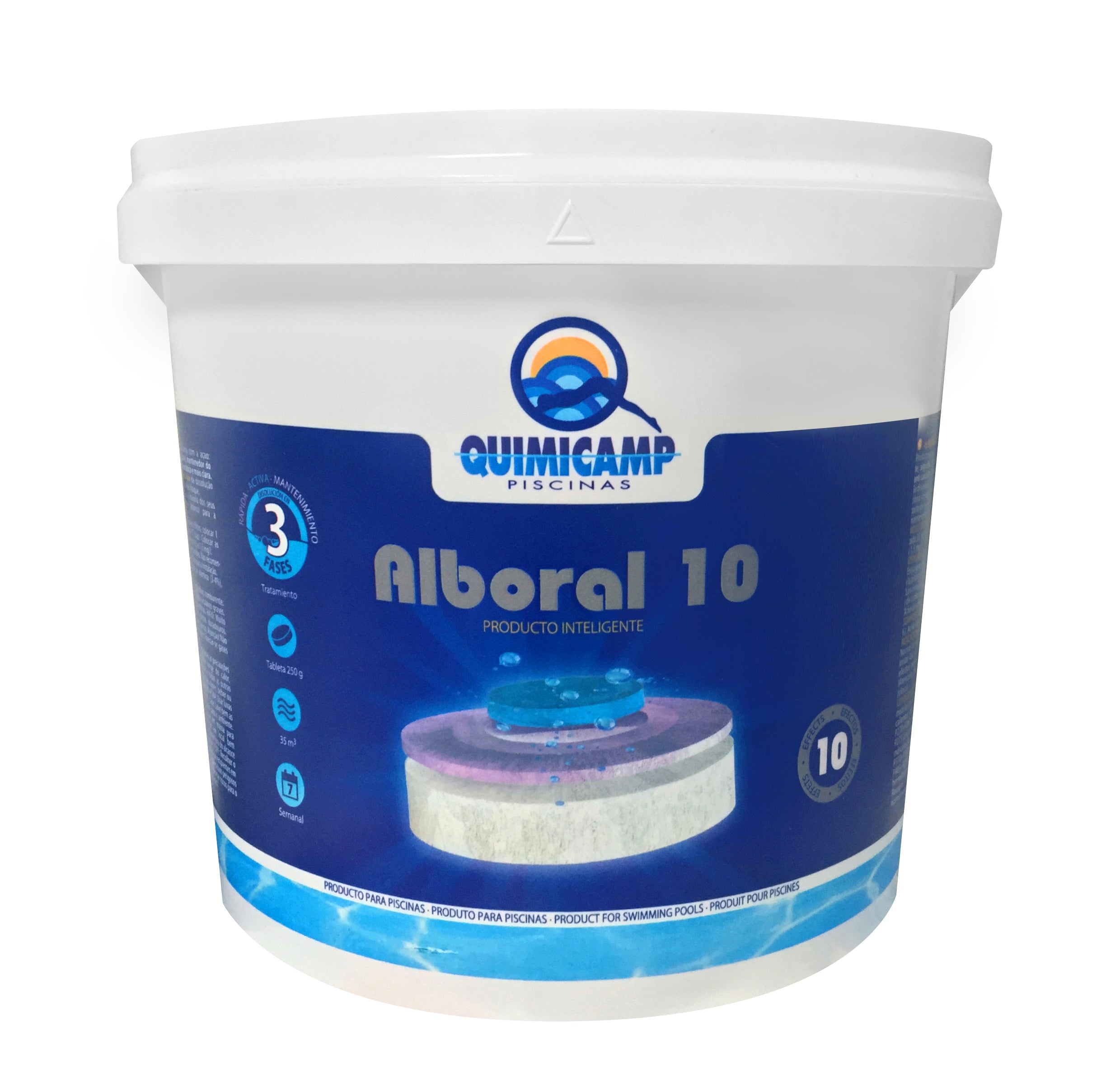 Tablete multifunctionale piscine Alboral 10 functii 5 kg