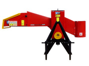 Tocator de crengi REMET R-150 PTO, (la tractor),cu banda de transportare, Ø max. 130 mm
