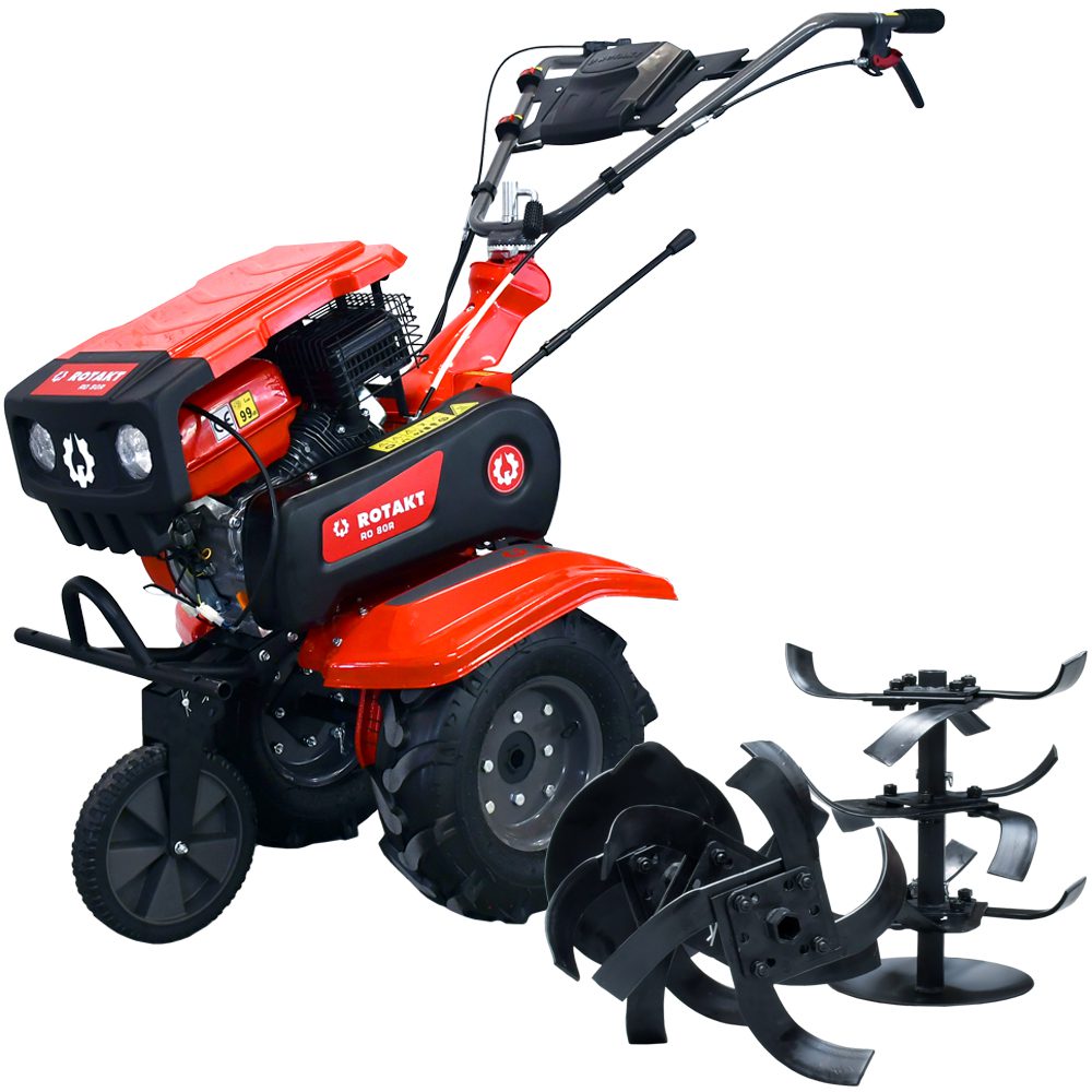 Cumpara Motocultor Rotakt Cerber RO80R cu capotă, 7 CP, benzină, Lățime de lucru 560-830 mm de la Mesterul Minune
