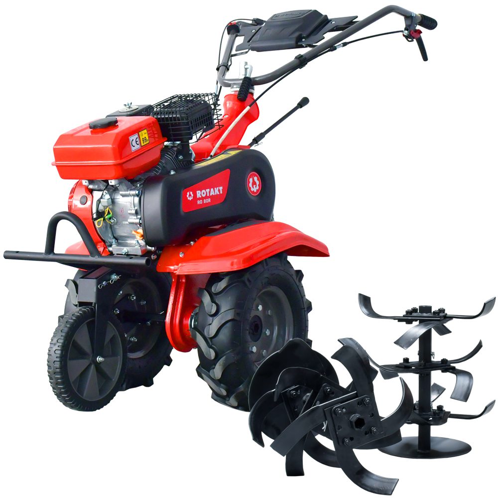 Cumpara Motocultor Rotakt Cerber RO80R fără capotă, 7 CP, benzină, Lățime de lucru 560-830 mm de la Mesterul Minune