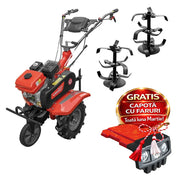 Cumpara Motocultor Rotakt Centaur RO81R, Capota cu Faruri Inclusa, Benzină, 7 CP de la Mesterul Minune