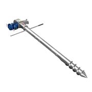 Rachetă aerare pentru cereale KOZAK-3 220V, galvanizat