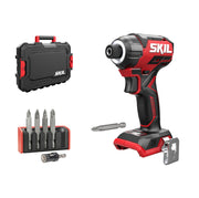 SKIL 3225 JA surubelnita cu impact cu acumulator Compact Brushless, cuplu 250 nm, set 6 biti + geanta de transport, doar corpul