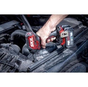 Cumpara acum 3265 CA cheie de impact cu acumulator, compact Brushless cu adaptor de la Mesterul Minune