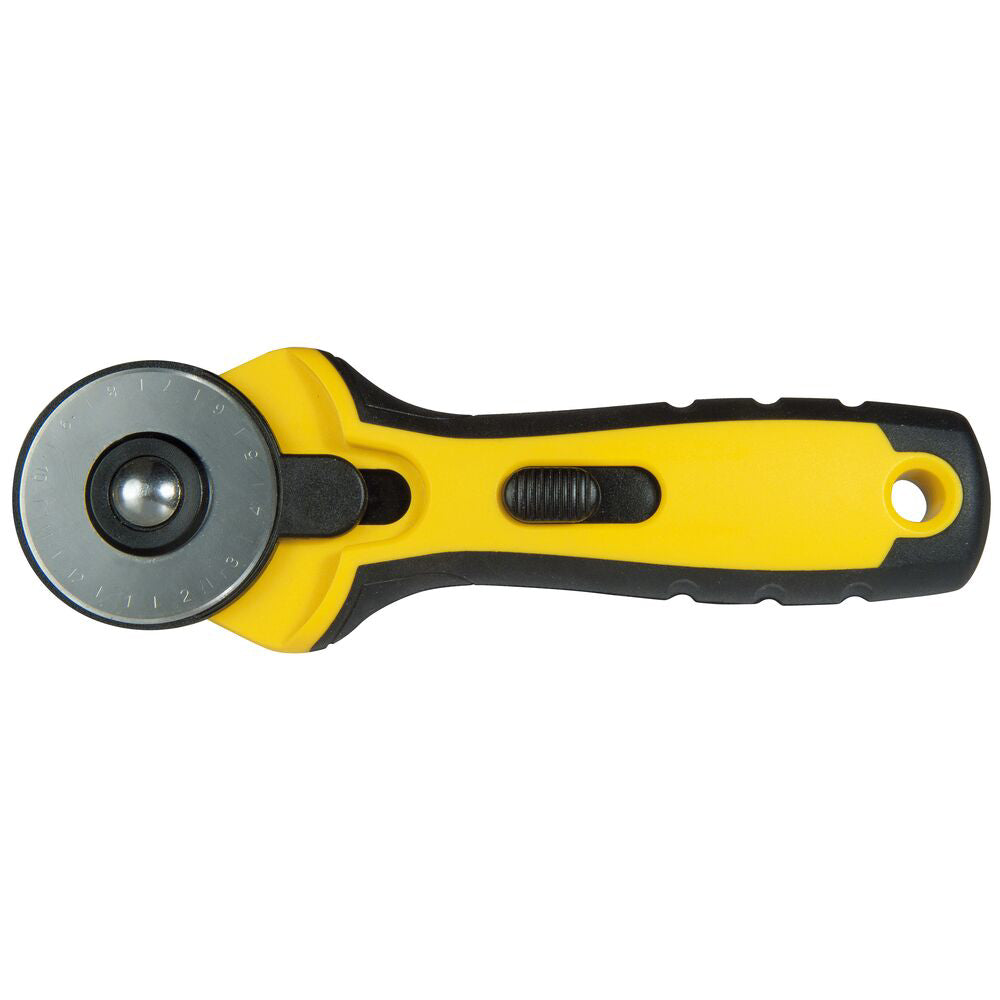 Cumpara acum Cutter cu lama rotunda, 175mm + o lama cu diametrul de 45mm, Stanley de la Mesterul Minune