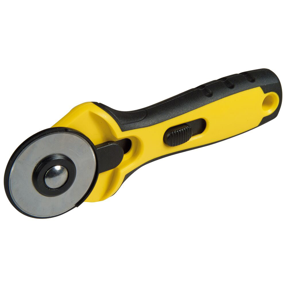 Cumpara acum Cutter cu lama rotunda, 175mm + o lama cu diametrul de 45mm, Stanley de la Mesterul Minune