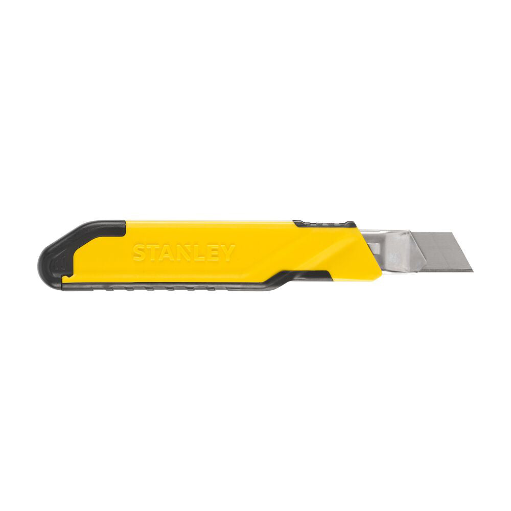 Stanley STHT10266-1, Cutter bimaterial cu blocare prin glisare, 175mm, + 3 lame segmentate 18mm