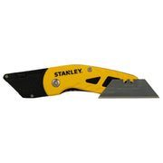 Stanley STHT10424-0, Cutter pliabil cu lama fixa, 140mm + o lama trapezoidala 62mm