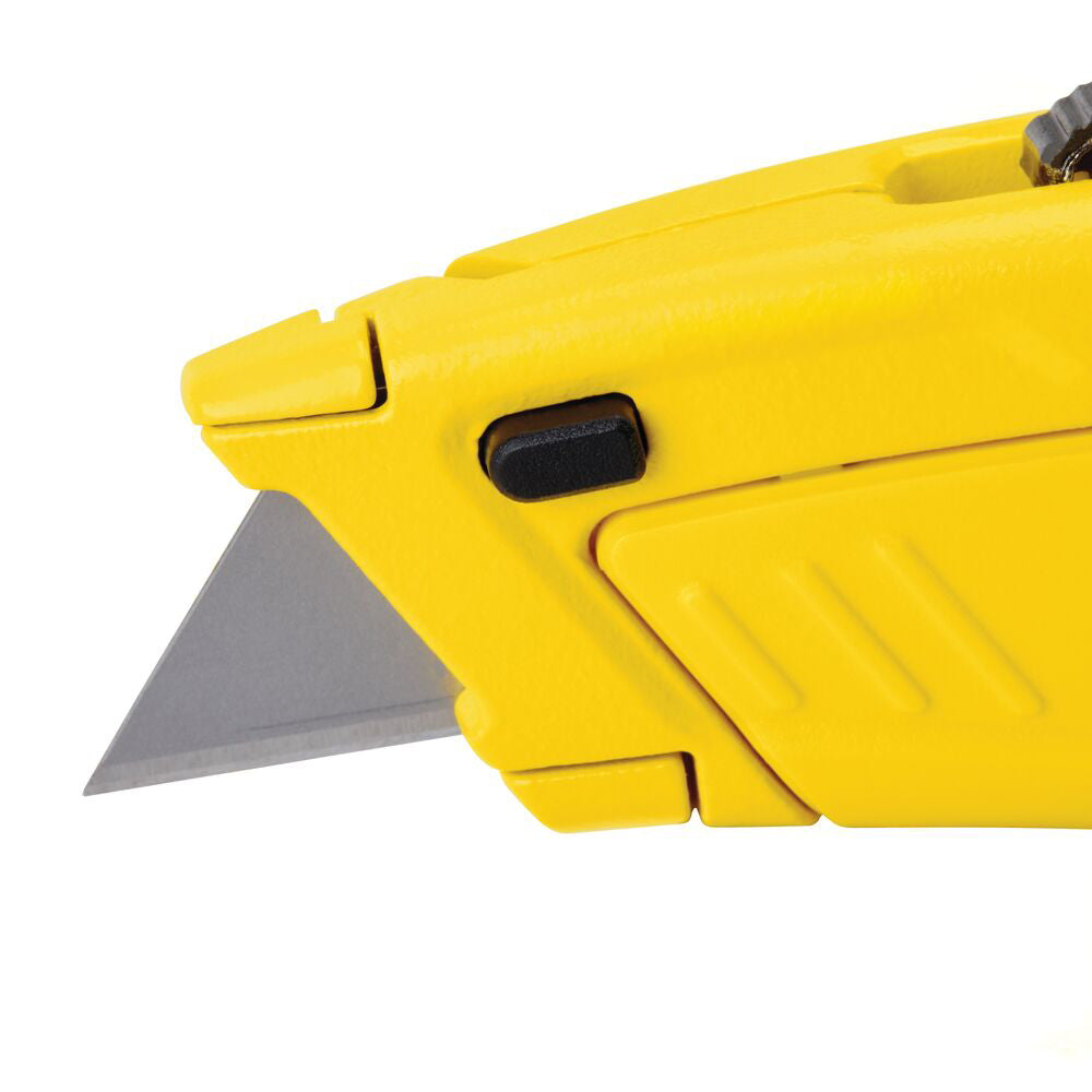 Stanley STHT10430-0, Cutter cu lama retractabila, magazie de lame, 170mm + 3 lame trapezoidale 62mm