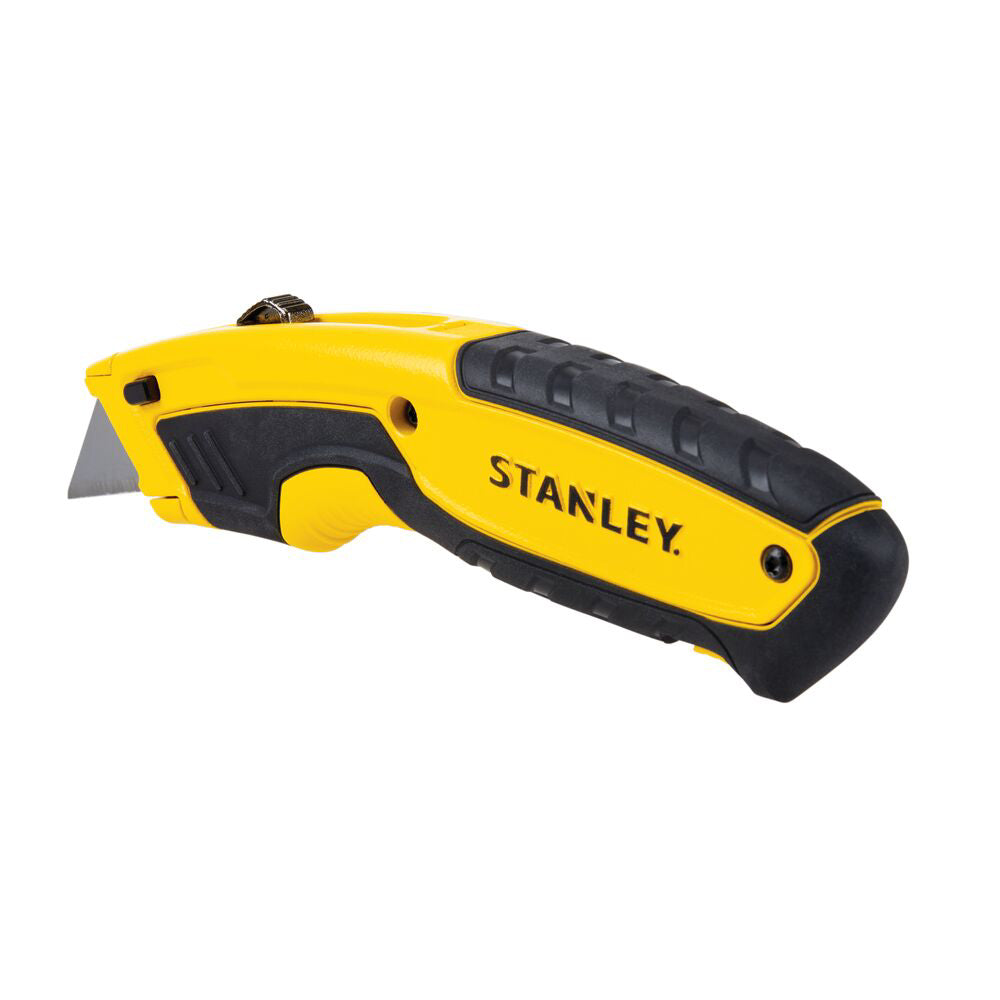 Stanley STHT10479-0, Cutter Premium cu lama retractabila, 175mm + 3 lame trapezoidale 62mm