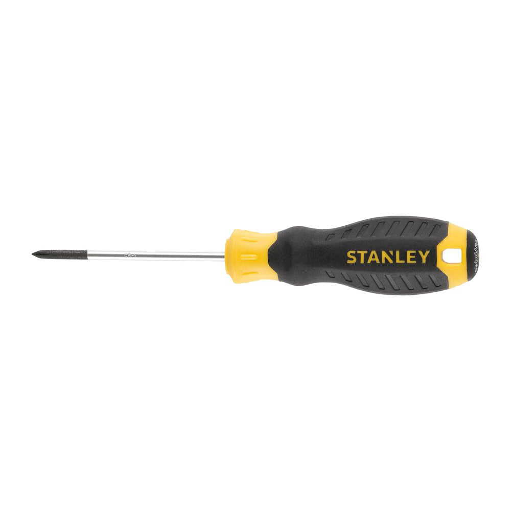 Stanley STHT16153-0, surubelnita Cushion Grip cu varful cruce PH0 si lungimea tijei de 60mm, PH0x60