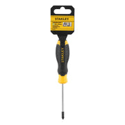 Stanley STHT16162-0, surubelnita Cushion Grip cu varful cruce Pozidrive PZ1 si lungimea tijei de 75mm, PZ1x75