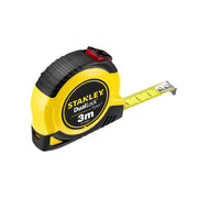 Stanley STHT36802-0, ruleta tylon cu dubla blocare 3m, acoperire Tylon, maner ergonomic, 3m x 13mm, blister