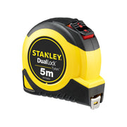 Stanley STHT36803-0, ruleta tylon cu dubla blocare 5m, acoperire Tylon, maner ergonomic, 5m x 19mm, blister